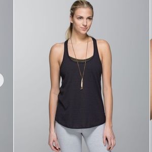 Lululemon 105 singlet - black